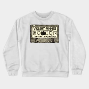 Violent femmes cassette Crewneck Sweatshirt